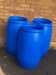 1 x 120 Litre Barrel With Lid Food Graded Inc Postage - Picture 1 of 3