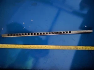 duMont HSS Key way Broach size: 1/4C. wt 5 teeth have chips - Picture 1 of 3