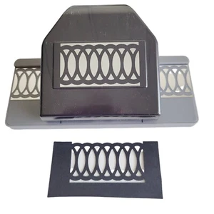 EK Success Paper Punch Interlocking Ovals Scrapbooking Locking Paper Crafts - Picture 1 of 4