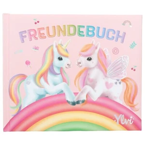 Ylvi Freundebuch Schulfreunde Kindergartenfreunde Einhorn Regenbogen Mädchen NEU - Bild 1 von 5