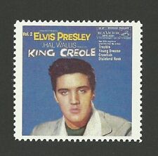 Elvis Presley Pop Rock Music LP Sticker Stamp King Creole Vol. 2 BHOF