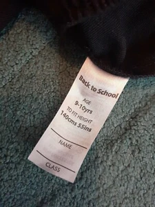 Boys navy school trousers size 9-10  - Picture 1 of 4