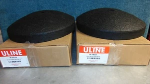 Uline Alley Bump End Caps 3" H-7932 Speed Bump 100% Recycled Rubber - Picture 1 of 8