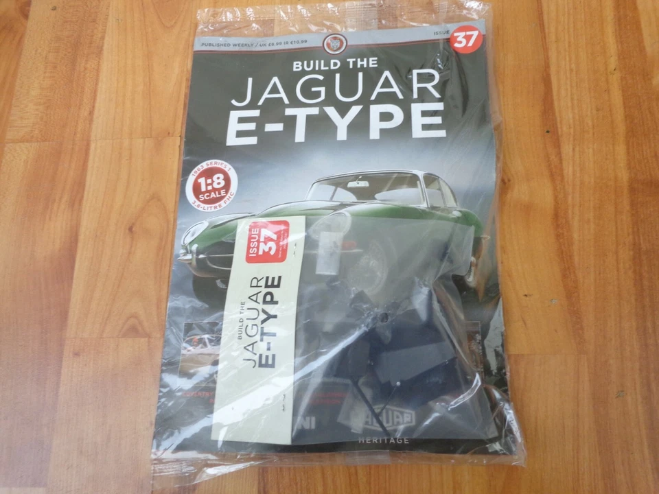 1/8 DEAGOSTINI Costruire il Proprio The Jaguar Auto Numero 37 Inc Parte - Immagine 1 di 1