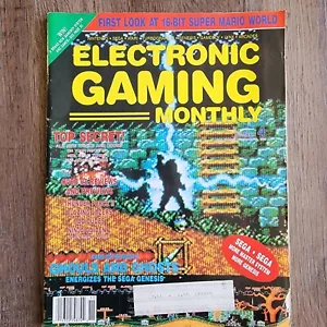 Electronic Gaming Monthly Magazine Volume 1 Issue Number 4 *RARE Nov 1989 HTF 👍 - Imagen 1 de 12