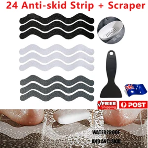24Pcs Non Slip Anti Skid Bath Shower Strip Stickers Safety Bathtub for Bathroom - Picture 1 of 14