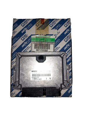 Centralina Iniezione Motore Fiat Punto 188 1.9 MJT Bosch Originale 46825756 - Immagine 1 di 3