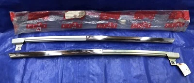 Fiat X1/9 Wing Vent Glass Channel Pillars Left & Right (OE-NOS!) ‘73-‘85 - Image 1 of 4
