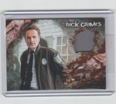 WALKING DEAD SURVIVAL BOX ANDREW LINCOLN/RICK GRIMES RELIC CARD #/25!! - Image 1 of 2