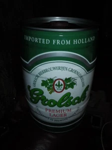 Vintage Grolsch Premium Lager Gallon Beer Can.  Empty. - Picture 1 of 8