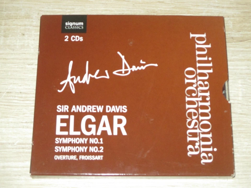 Philharmonia Oechestra - ELGAR - Syphony No.1 + No.2  -- 2 CDs - Bild 1 von 2