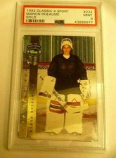 1992/93 Classic 4 Sport --    Gold  --    Manon Rheaume  -  Rc- #224    PSA  9