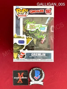 Zach Galligan autographed signed Gremlin Funko Pop #1147 Gremlins Beckett COA - Picture 1 of 2