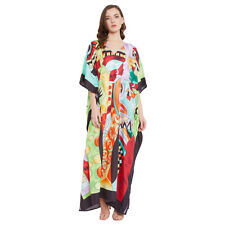 maxi dress one size eco friendly made in USA Long Caftan long dress Plus Size kaftan tunic boho dress