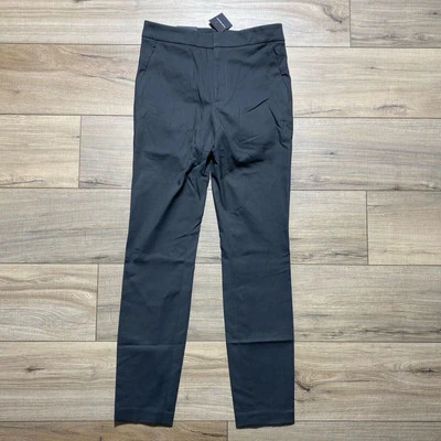 Pantalón Club Monaco para mujer Lillean pierna ajustada tiro alto talla 0 gris pizarra Foto 1 de 4