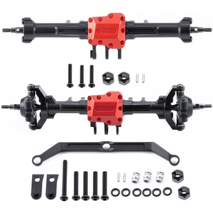 Front Rear Axle Aluminum RC Extended Portal Axle For TRX4M 1/18 RC Crawler Car - Picture 1 of 11