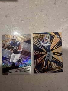 Panini Revolution 2025 novato Tyler Warren + Jonathan Taylor Colts gratis  - Imagen 1 de 4
