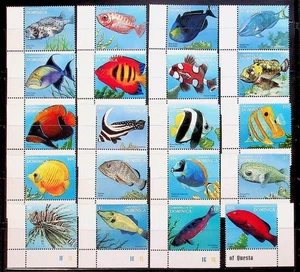 DOMINICA Sc 1877-96 NH ISSUE OF 1996 - SEA LIFE - (ZN25) - Picture 1 of 1