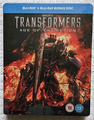 Transformation Age Of Extinction - Limited Ed Factory Sealed Blu-Ray Steelbook - Image 1 of 2