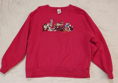 Sudadera De Colección Y2K Looney Tunes Adulto Talla XL Warner Bros 1999 Tweety Bugs Foto 1 de 4