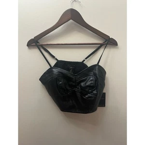 Japna black crop top size size small - Picture 1 of 4