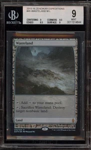 Magic The Gathering MTG Wasteland Zendikar Expeditions #45 BGS 9 Mint - Picture 1 of 2