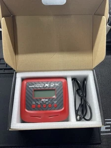 Hitec Model HIT44232 X2 AC Plus 2 Port AC/DC Multi-Charger - Picture 1 of 2