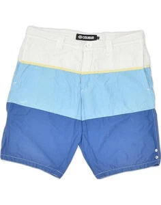 COLMAR Mens Swimming Shorts IT 50 Large Blue Colourblock Polyamide UT58 - Picture 1 of 4