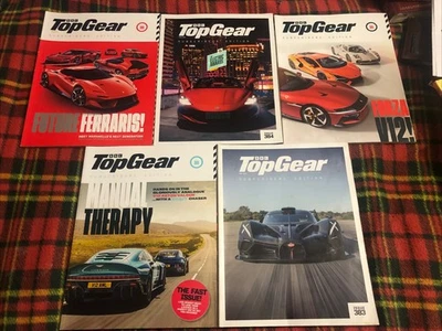 5 x Top Gear Subscribers Editions 📕 2024 BBC Issues 383/4/5/6/9 - UK Publishing - Image 1 of 4
