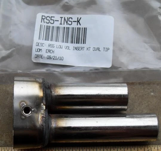 Inserto de ruido deflector DB silencioso ovalado Yoshimura RS5 para Honda CBR1000RR 2006-2007 Foto 1 de 1