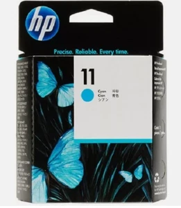 Original HP 11 cyan Business InkJet 1000 1100 1200 2200 2300 OVP DATUM 2017-2019 - Photo 1/1