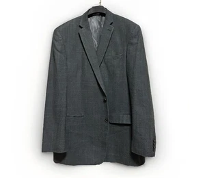 Blazer Ralph Ralph Lauren 46XL Abrigo Deportivo Lana Seda Gris Pata de Gallo Cuadros - Imagen 1 de 10