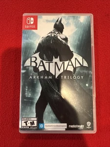 Batman: Arkham Trilogy | Nintendo Switch 2022 US Edition | CIB Complete - Picture 1 of 3