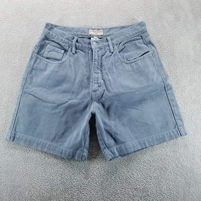 Pantalones Cortos De Colección Guess Para Mujer 32 Azul Denim 7" Relajados Sueltos Tiro Alto Hechos en EE. UU. Años 90 Foto 1 de 4