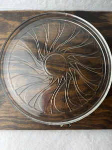 Vintage Servier Glas Platte 12" - Bild 1 von 8