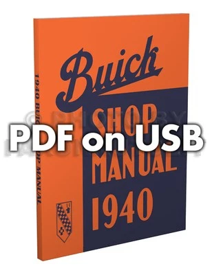 Manuale Di Riparazione E Servizio USB Buick 1940 1941 - Immagine 1 di 3