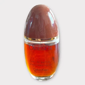 Vintage Calvin Klein OBSESSION EDP For Women Perfume Parfum Spray 1.7oz Early - Picture 1 of 3