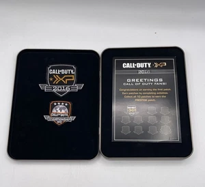 Call of Duty XP Patch Lot - 2016 Los Angeles XP LA COD Championship + Metal Case - Picture 1 of 6