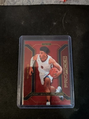 Jaden Shackelford 2021-2022 Pro Picks Premier #PP-22 - Image 1 of 2
