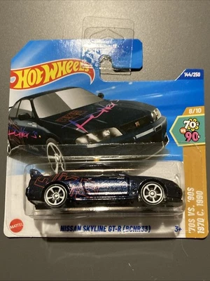 Hot Wheels Nissan skyline Gt-r Bcnr33 8/10 70vs90 2025. HYY04 144/250 Jdm - Immagine 1 di 4