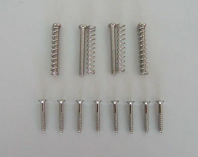 Kit Viti Pickup Humbucker Anello Pickup Montaggio Circondario Viti Nichel - Immagine 1 di 2