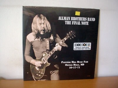 THE ALLMAN BROTHERS BAND The Final Note SEALED SWIRL VINYL RSD 2021 ABBR00023 - Image 1 of 4