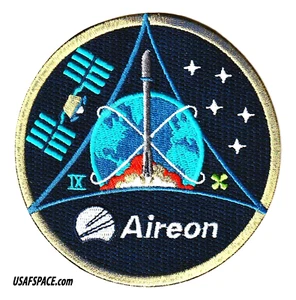 Authentic Aireon Flight 9 - Iridium-9 - SPACEX Falcon-9 Launch- USSF-VSFB- PATCH - Picture 1 of 4