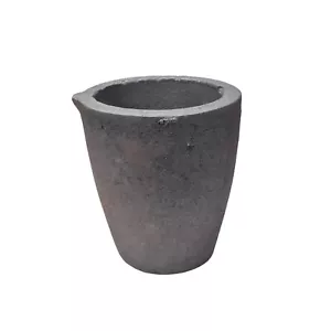 No 6 - 8 KG Clay Graphite Foundry Crucible Melting Furnace Refining Gold Silver - Picture 1 of 2