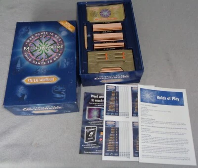 2002 Upstarts ITV Who Wants To Be A Millionaire Entertainment Quiz Complete Game - Image 1 of 4