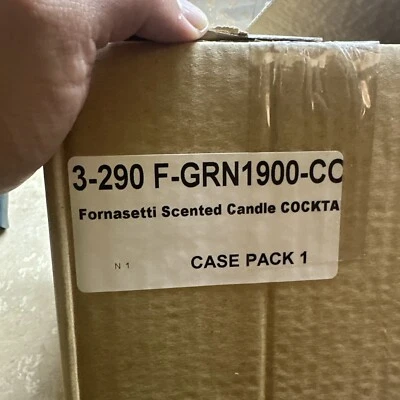 VELA CÓCTEL 1,9kg FORNASETTI VELA DE LUJO PERFUMADA NUEVA SELLADA Foto 1 de 3