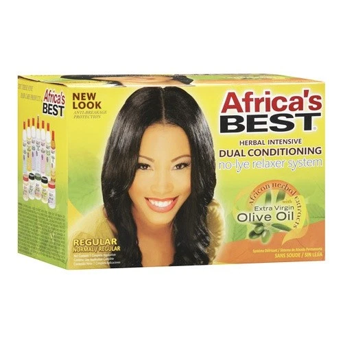 Africa's Best Dual Conditioning No-Lye Relaxer System - Image 1 of 2