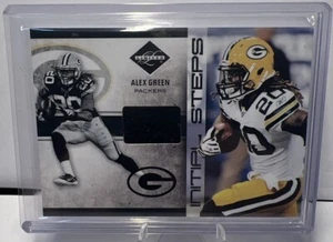 ALEX GREEN 2011 LIMITED "INITIAL STEPS" PACKERS ROOKIE WORN PATCH RC #63/99 - Picture 1 of 3