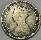 GREAT BRITAIN - Queen Victoria - Gothic Florin - 1856 - Km-746.1 - Silver Coin