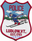 Ludlow Police "1761", Vermont (3.75" X 4.75" size) shoulder police patch (fire)